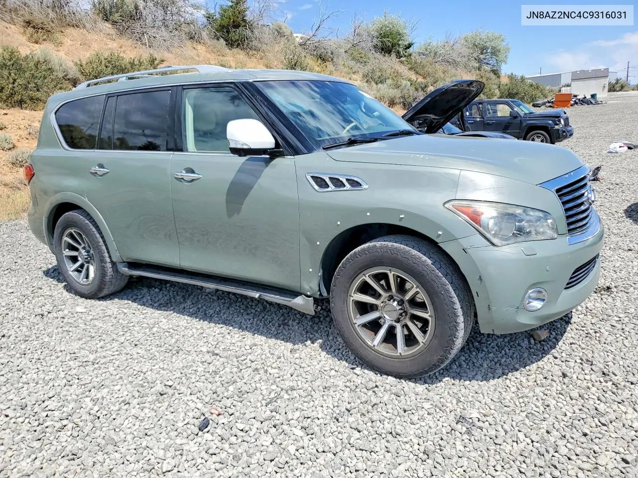 2012 Infiniti Qx56 Base VIN: JN8AZ2NC4C9316031 Lot: 57033216