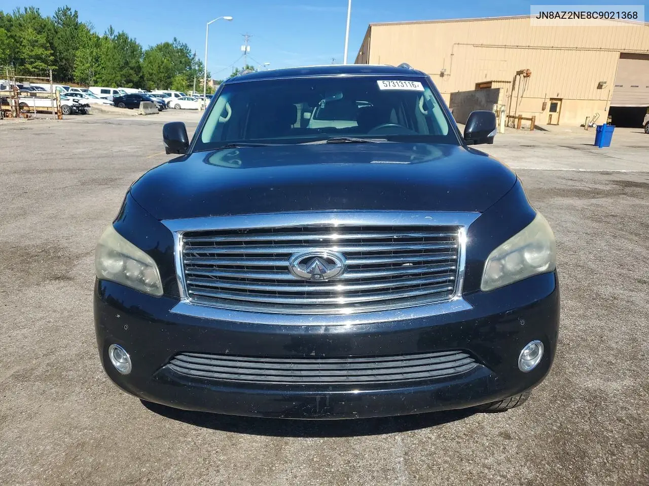 2012 Infiniti Qx56 Base VIN: JN8AZ2NE8C9021368 Lot: 57313116