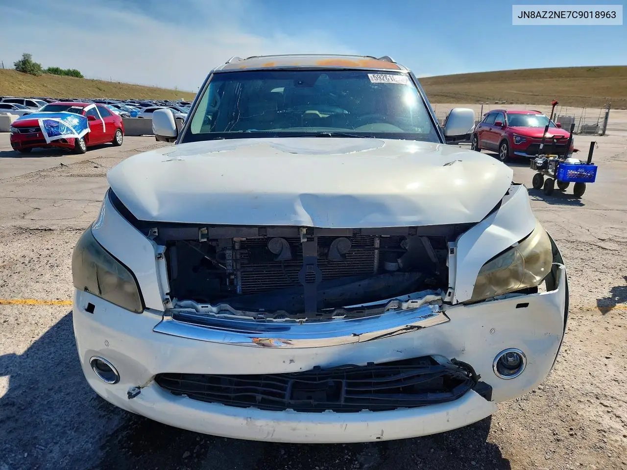 2012 Infiniti Qx56 Base VIN: JN8AZ2NE7C9018963 Lot: 59281066