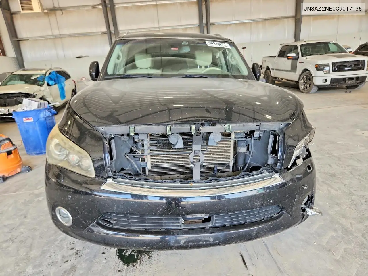 2012 Infiniti Qx56 Base VIN: JN8AZ2NE0C9017136 Lot: 59349836