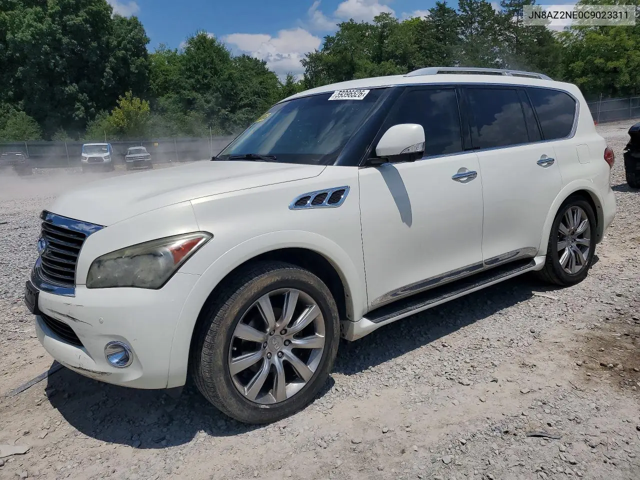 2012 Infiniti Qx56 Base VIN: JN8AZ2NE0C9023311 Lot: 59396526