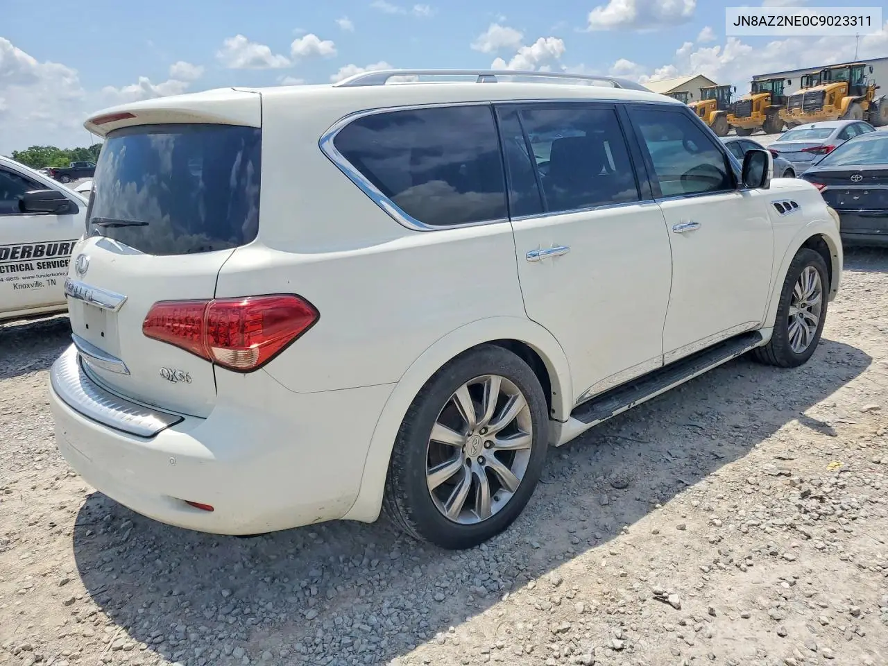 2012 Infiniti Qx56 Base VIN: JN8AZ2NE0C9023311 Lot: 59396526