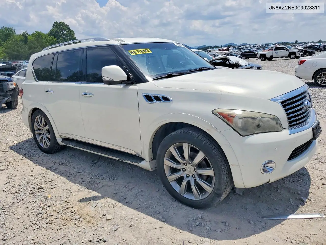 2012 Infiniti Qx56 Base VIN: JN8AZ2NE0C9023311 Lot: 59396526