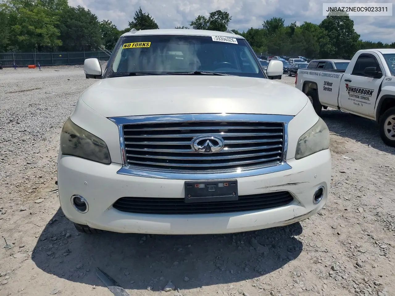 2012 Infiniti Qx56 Base VIN: JN8AZ2NE0C9023311 Lot: 59396526