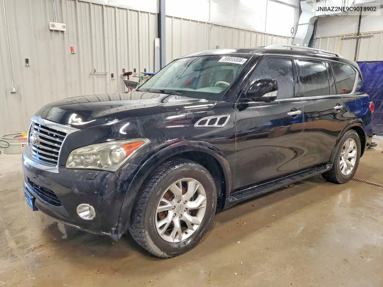 2012 Infiniti Qx56 Base VIN: JN8AZ2NE9C9018902 Lot: 59955006
