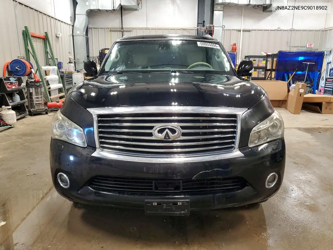 2012 Infiniti Qx56 Base VIN: JN8AZ2NE9C9018902 Lot: 59955006