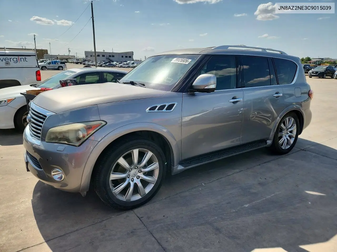 2012 Infiniti Qx56 Base VIN: JN8AZ2NE3C9015039 Lot: 60126926