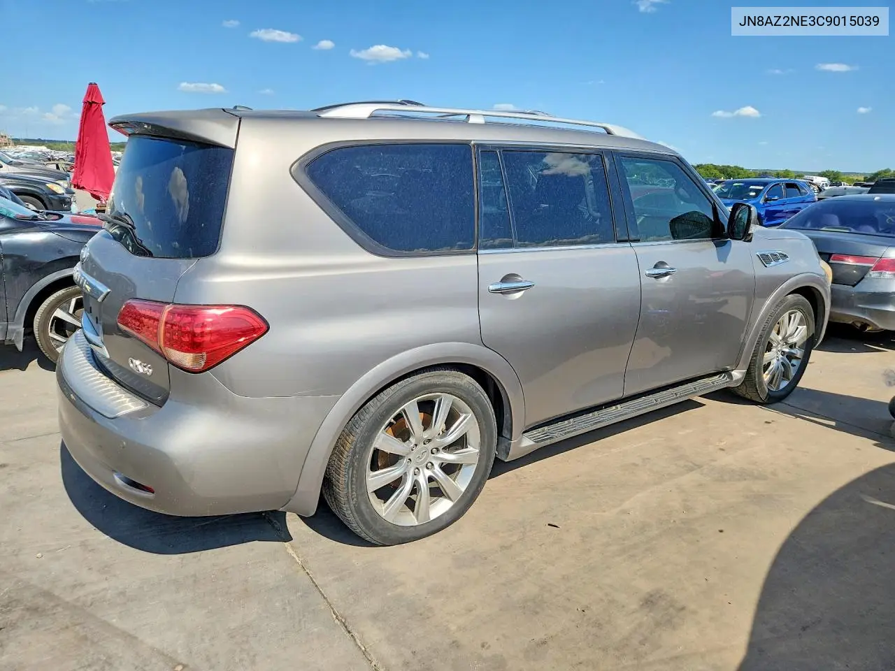 2012 Infiniti Qx56 Base VIN: JN8AZ2NE3C9015039 Lot: 60126926