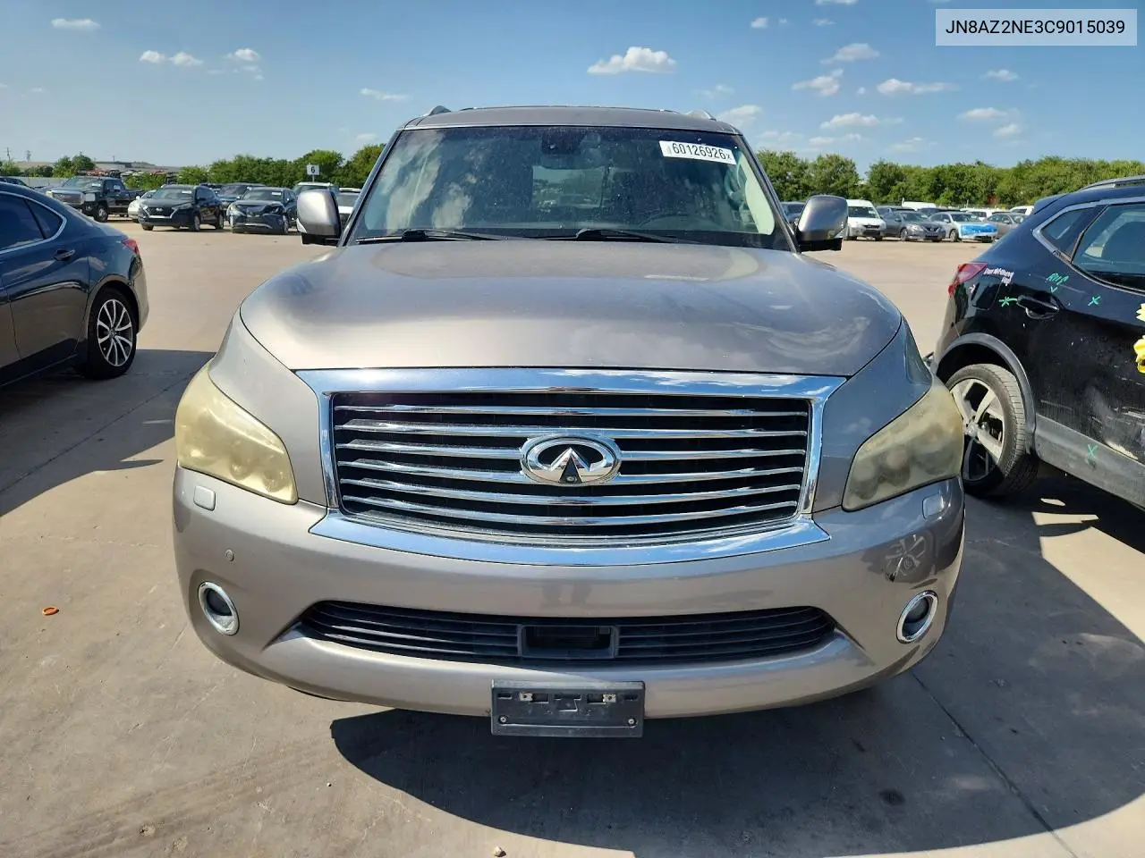 2012 Infiniti Qx56 Base VIN: JN8AZ2NE3C9015039 Lot: 60126926