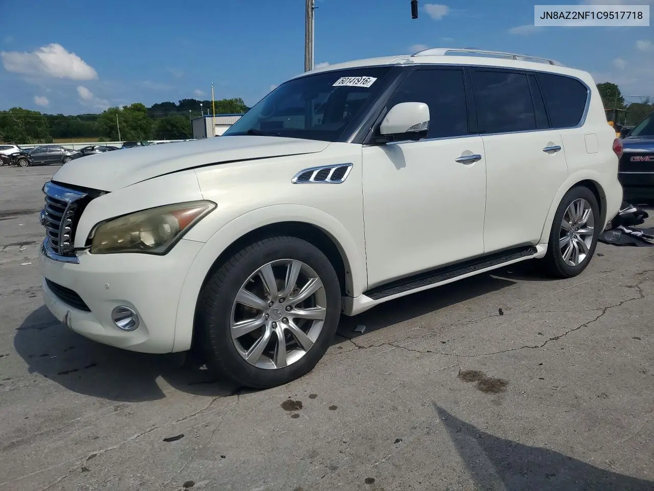 2012 Infiniti Qx56 Base VIN: JN8AZ2NF1C9517718 Lot: 60141916