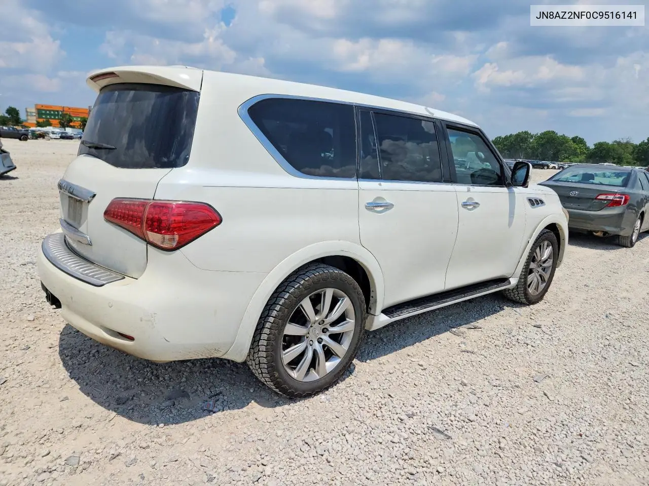 2012 Infiniti Qx56 Base VIN: JN8AZ2NF0C9516141 Lot: 60754886