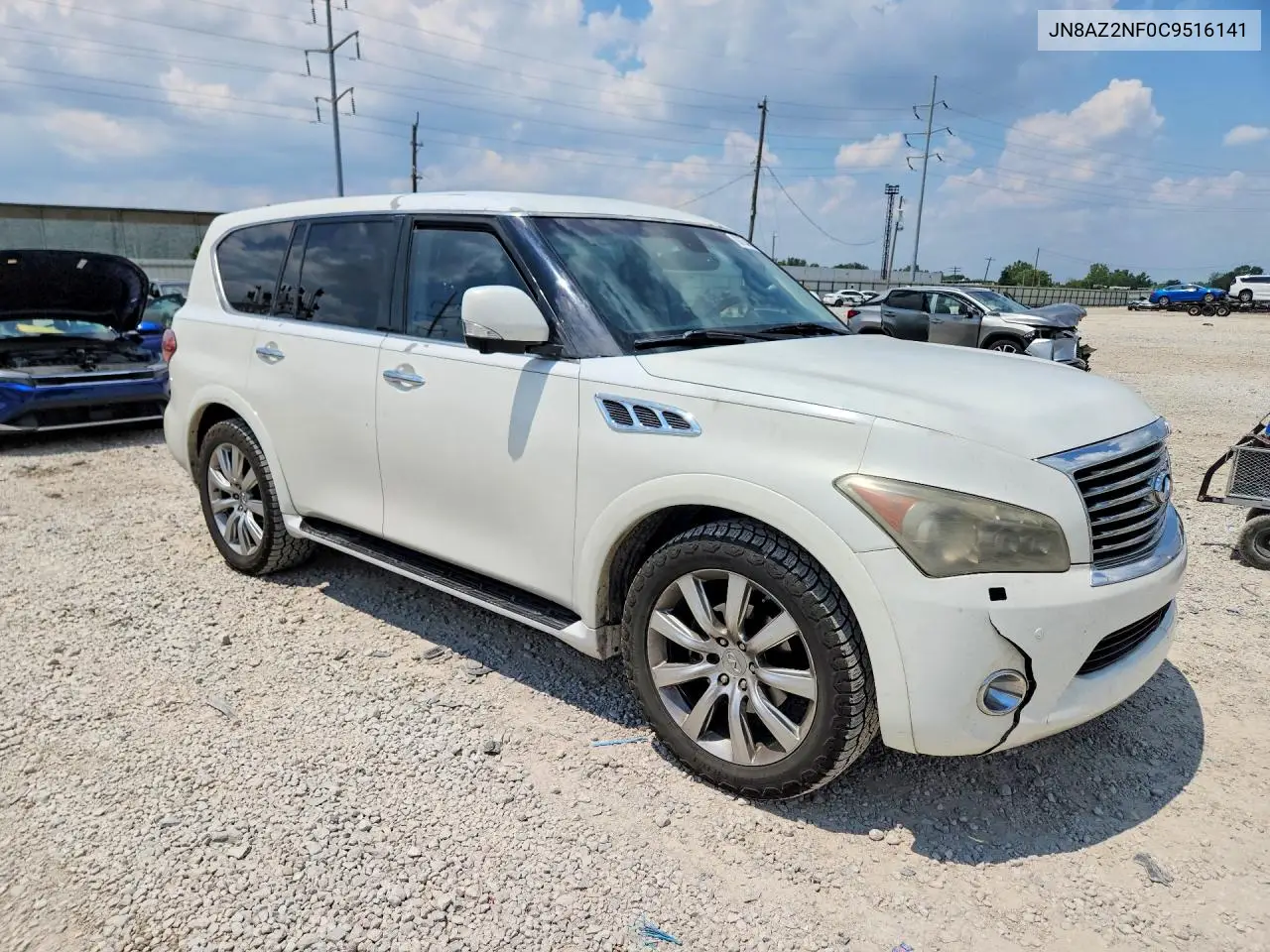 2012 Infiniti Qx56 Base VIN: JN8AZ2NF0C9516141 Lot: 60754886