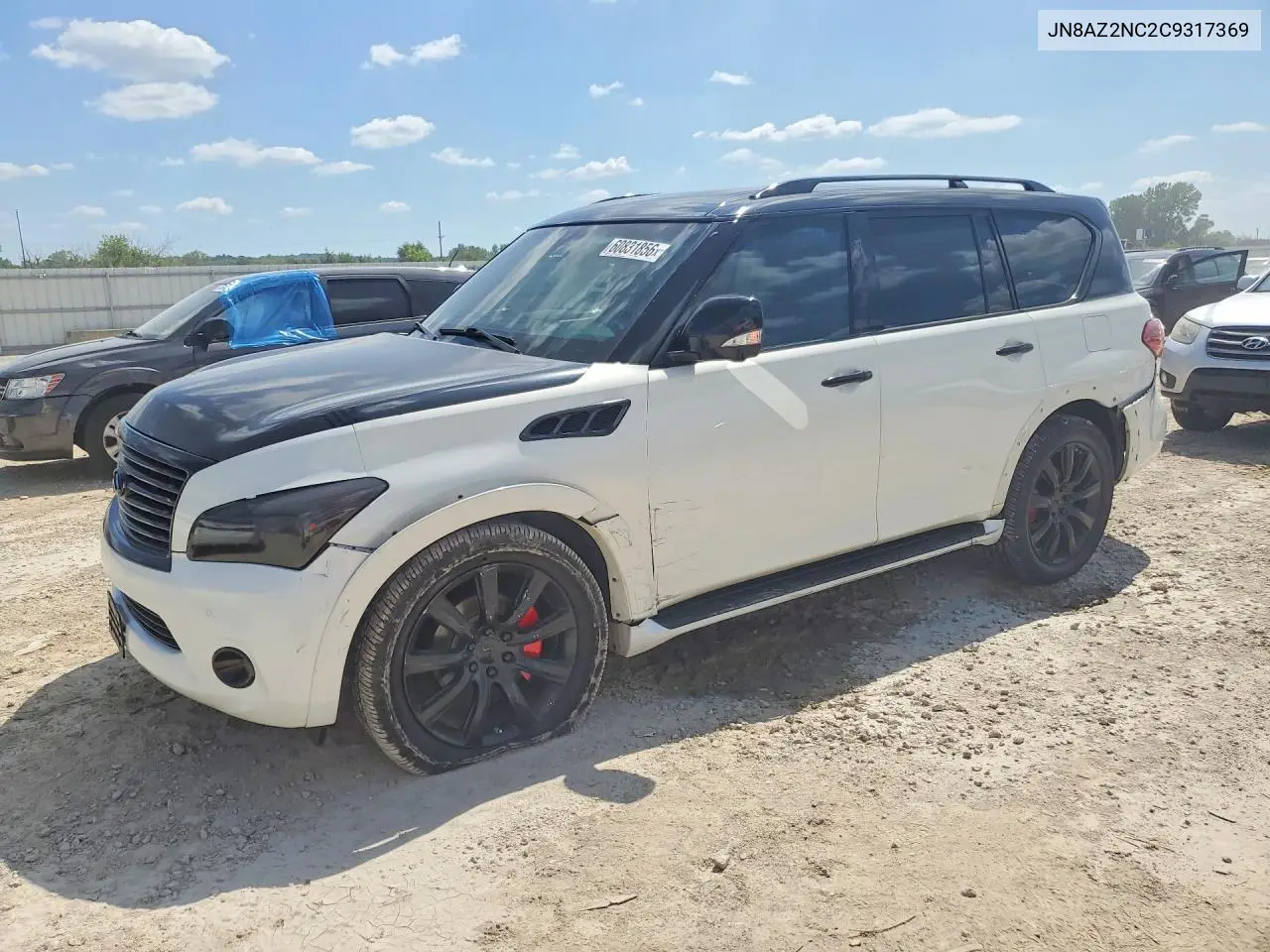 2012 Infiniti Qx56 Base VIN: JN8AZ2NC2C9317369 Lot: 60831856
