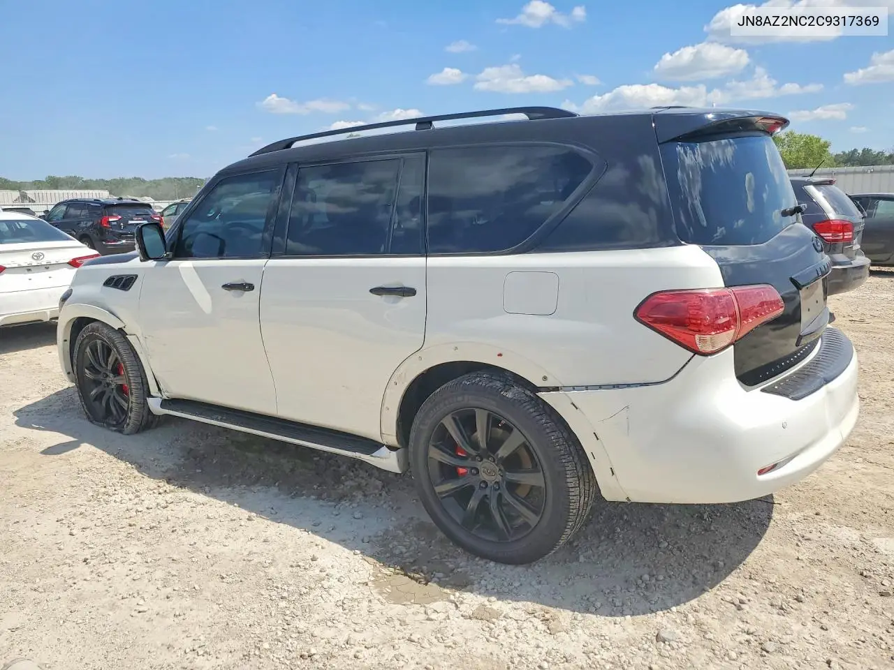 2012 Infiniti Qx56 Base VIN: JN8AZ2NC2C9317369 Lot: 60831856