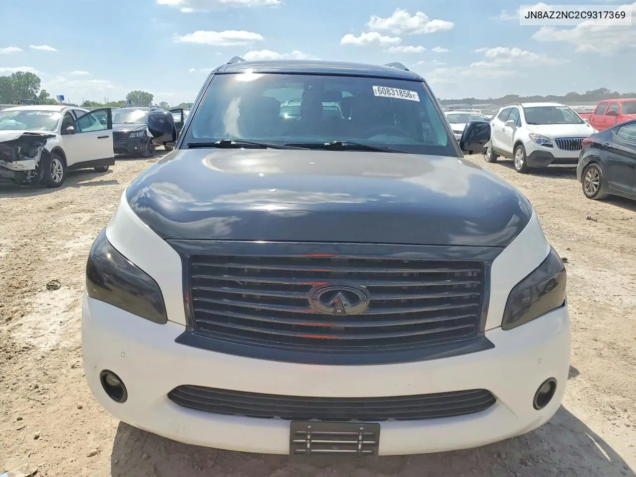 2012 Infiniti Qx56 Base VIN: JN8AZ2NC2C9317369 Lot: 60831856