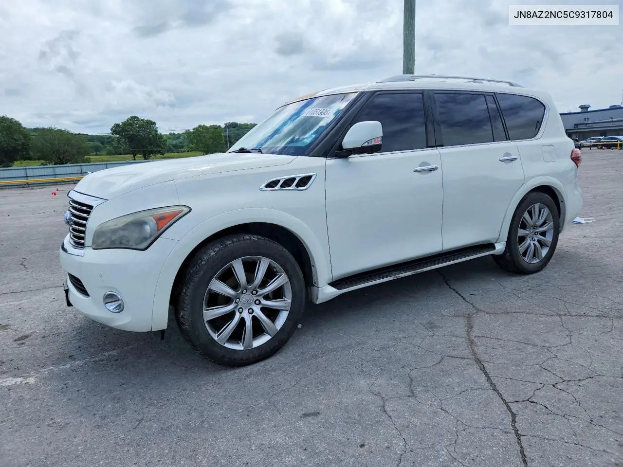 2012 Infiniti Qx56 Base VIN: JN8AZ2NC5C9317804 Lot: 61051906