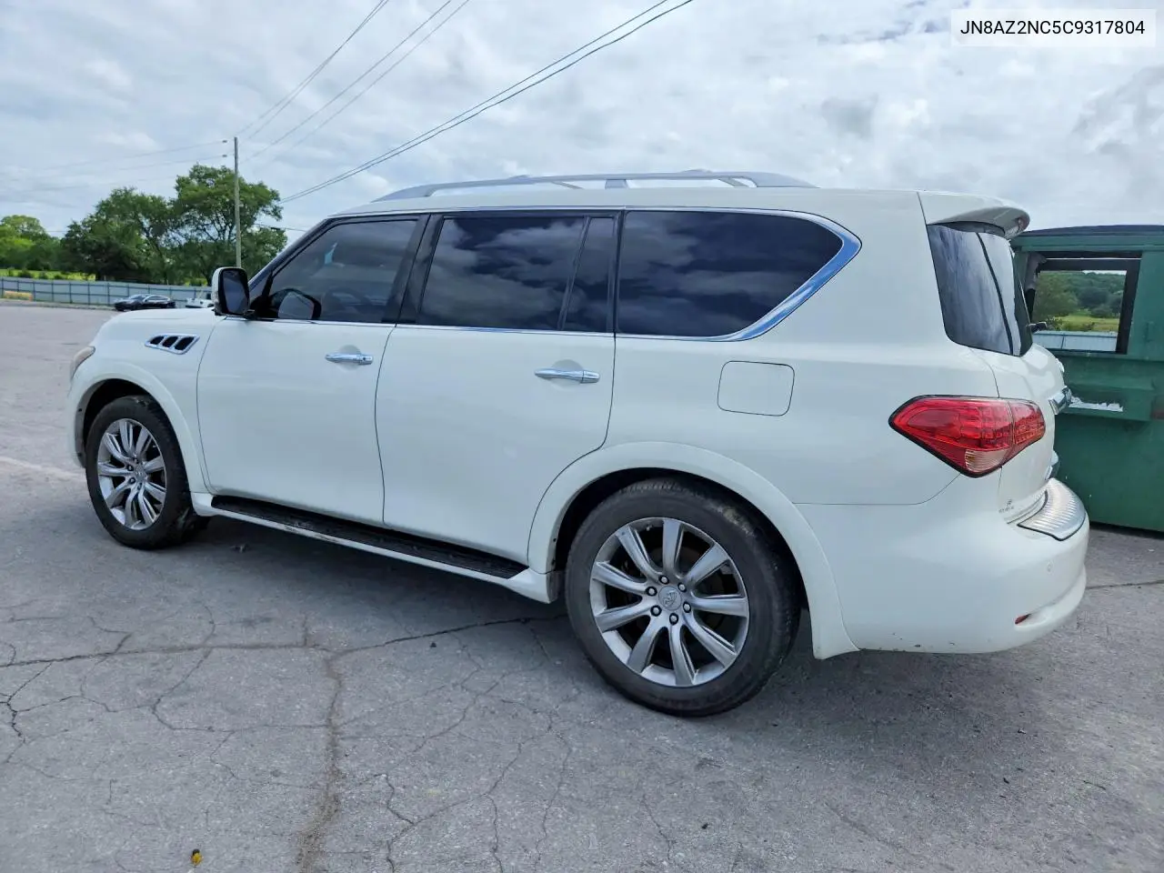 2012 Infiniti Qx56 Base VIN: JN8AZ2NC5C9317804 Lot: 61051906
