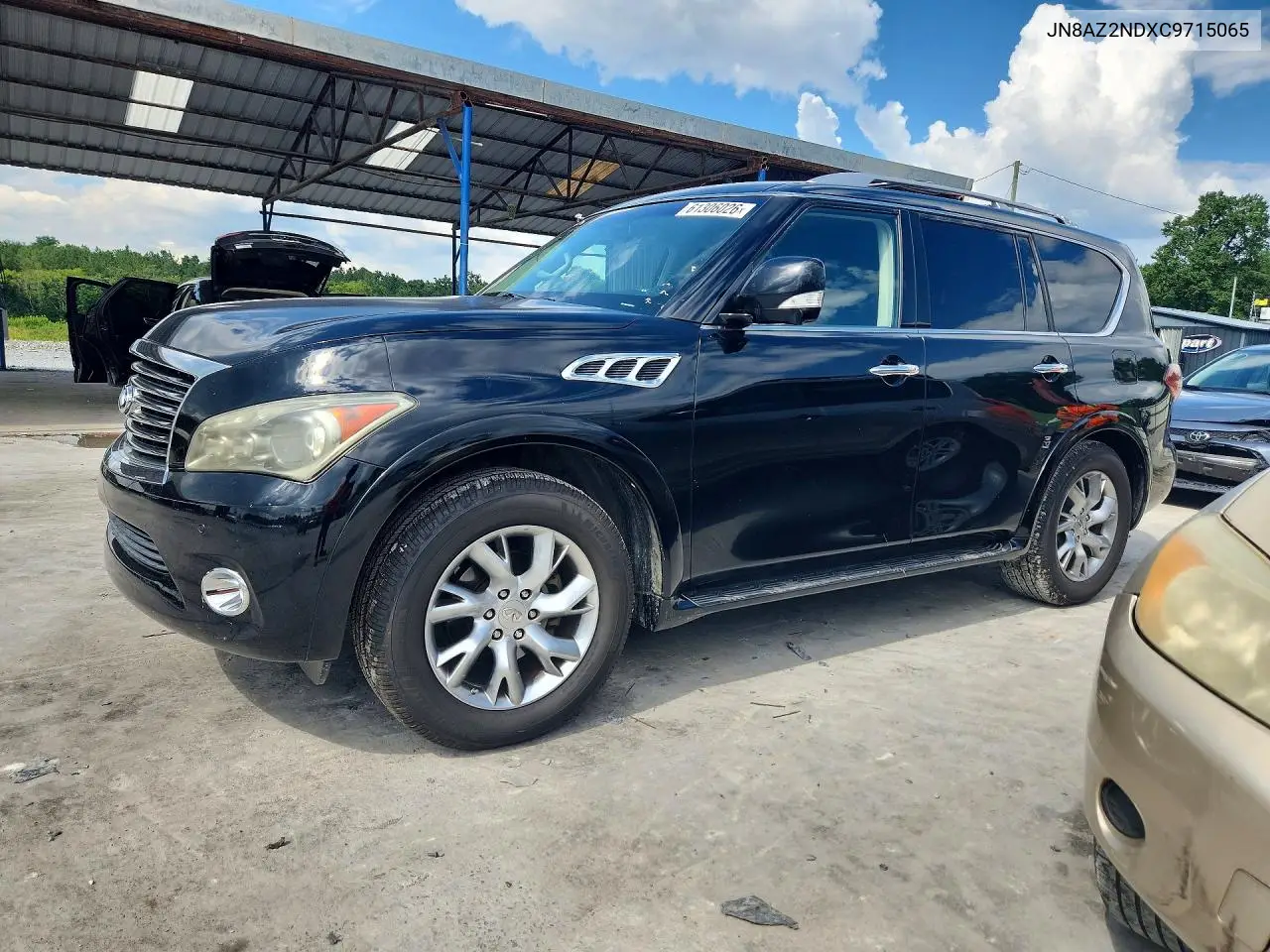 2012 Infiniti Qx56 Base VIN: JN8AZ2NDXC9715065 Lot: 61306026