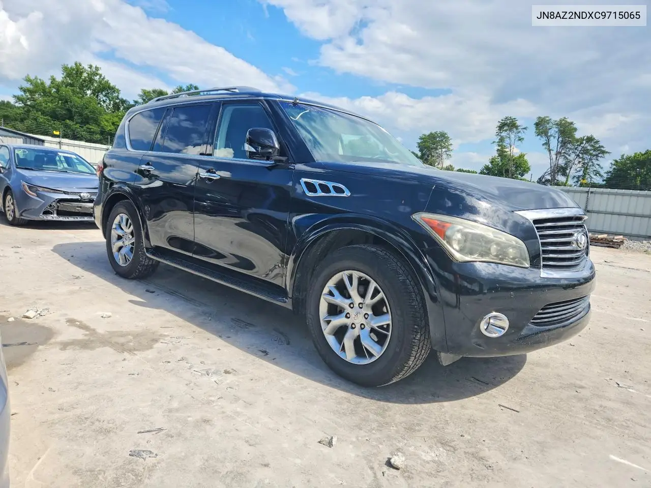 2012 Infiniti Qx56 Base VIN: JN8AZ2NDXC9715065 Lot: 61306026