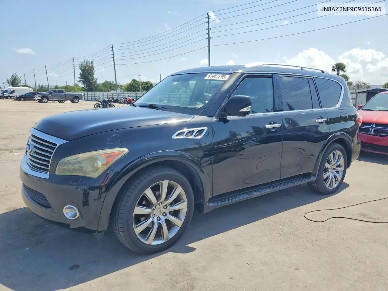 2012 Infiniti Qx56 Base VIN: JN8AZ2NF9C9515165 Lot: 61483296