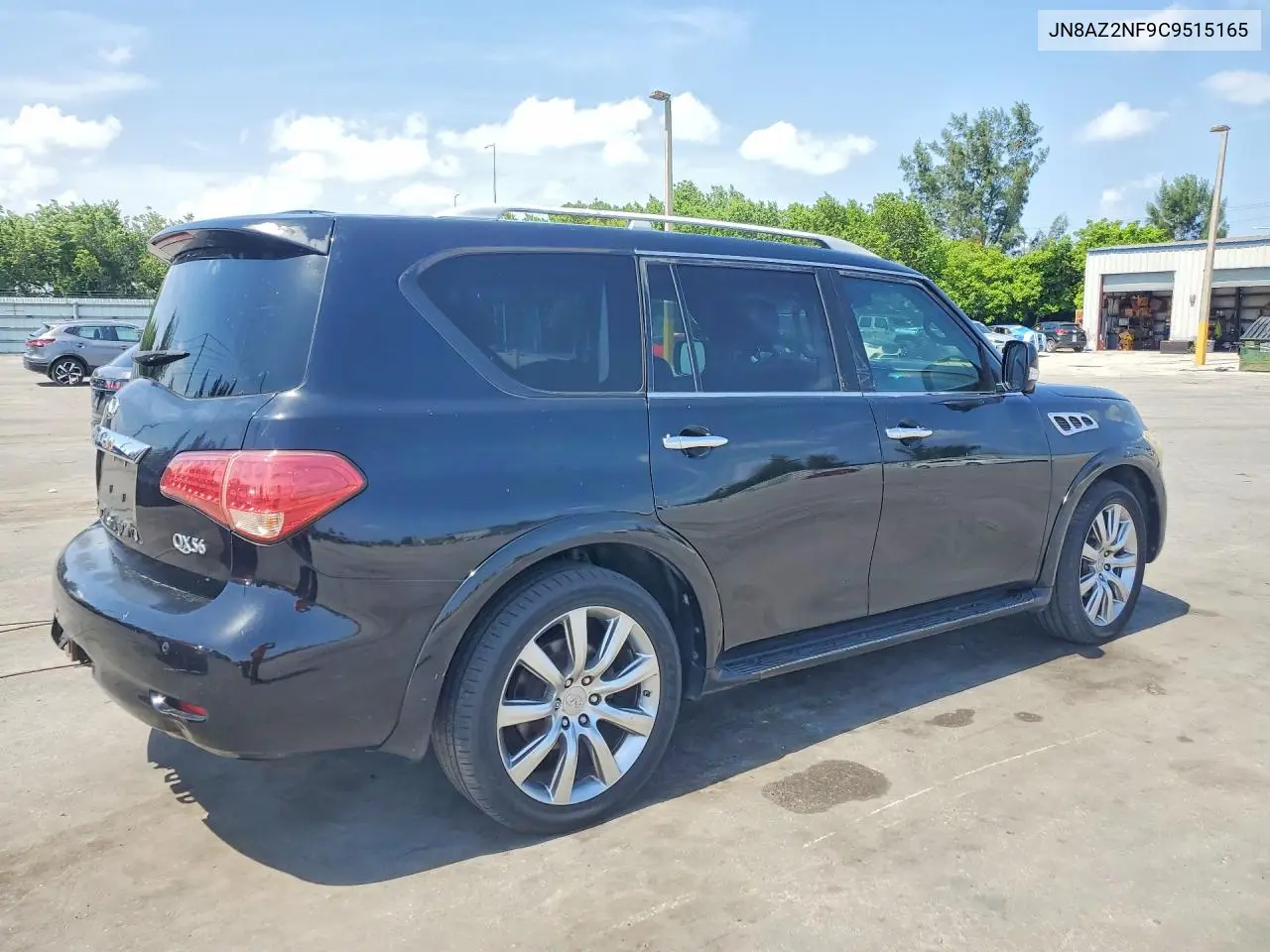 2012 Infiniti Qx56 Base VIN: JN8AZ2NF9C9515165 Lot: 61483296