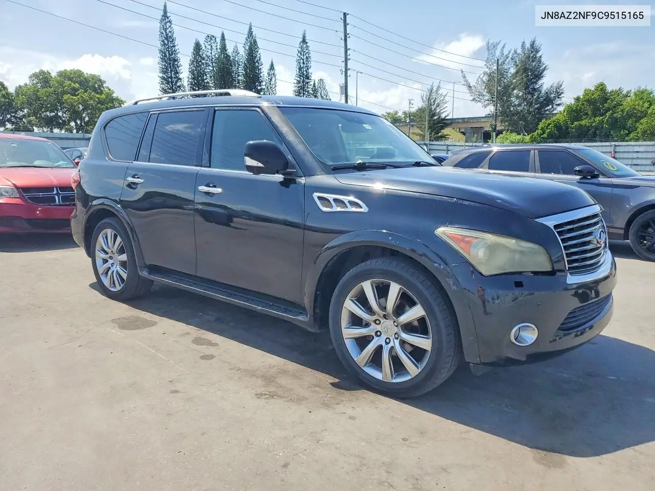 2012 Infiniti Qx56 Base VIN: JN8AZ2NF9C9515165 Lot: 61483296
