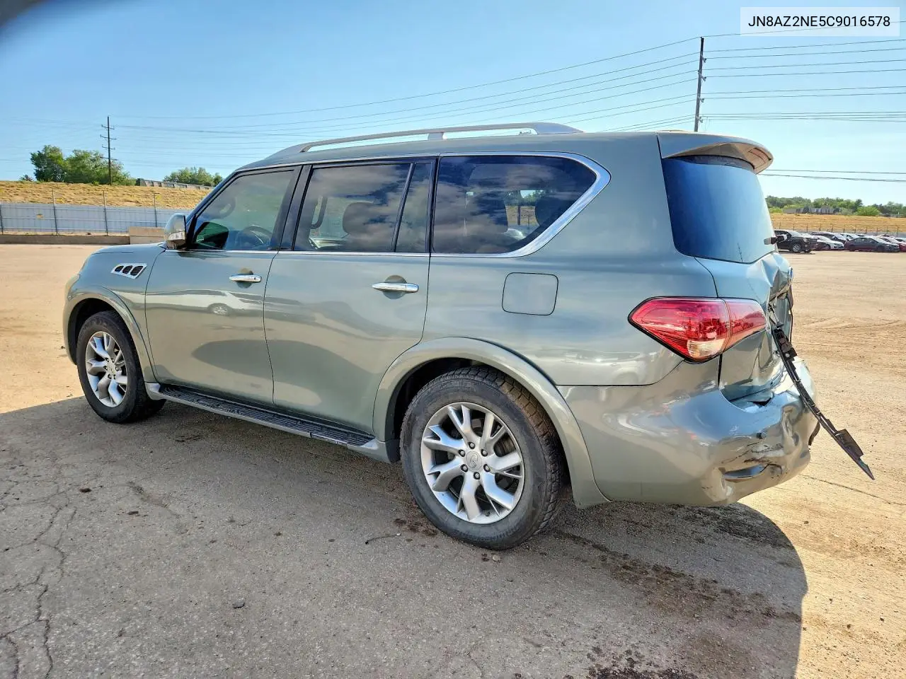 2012 Infiniti Qx56 Base VIN: JN8AZ2NE5C9016578 Lot: 61578716