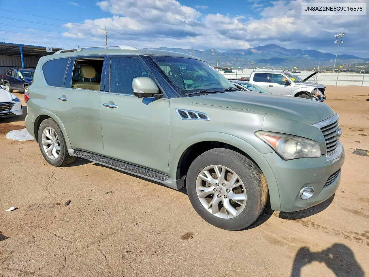 2012 Infiniti Qx56 Base VIN: JN8AZ2NE5C9016578 Lot: 61578716