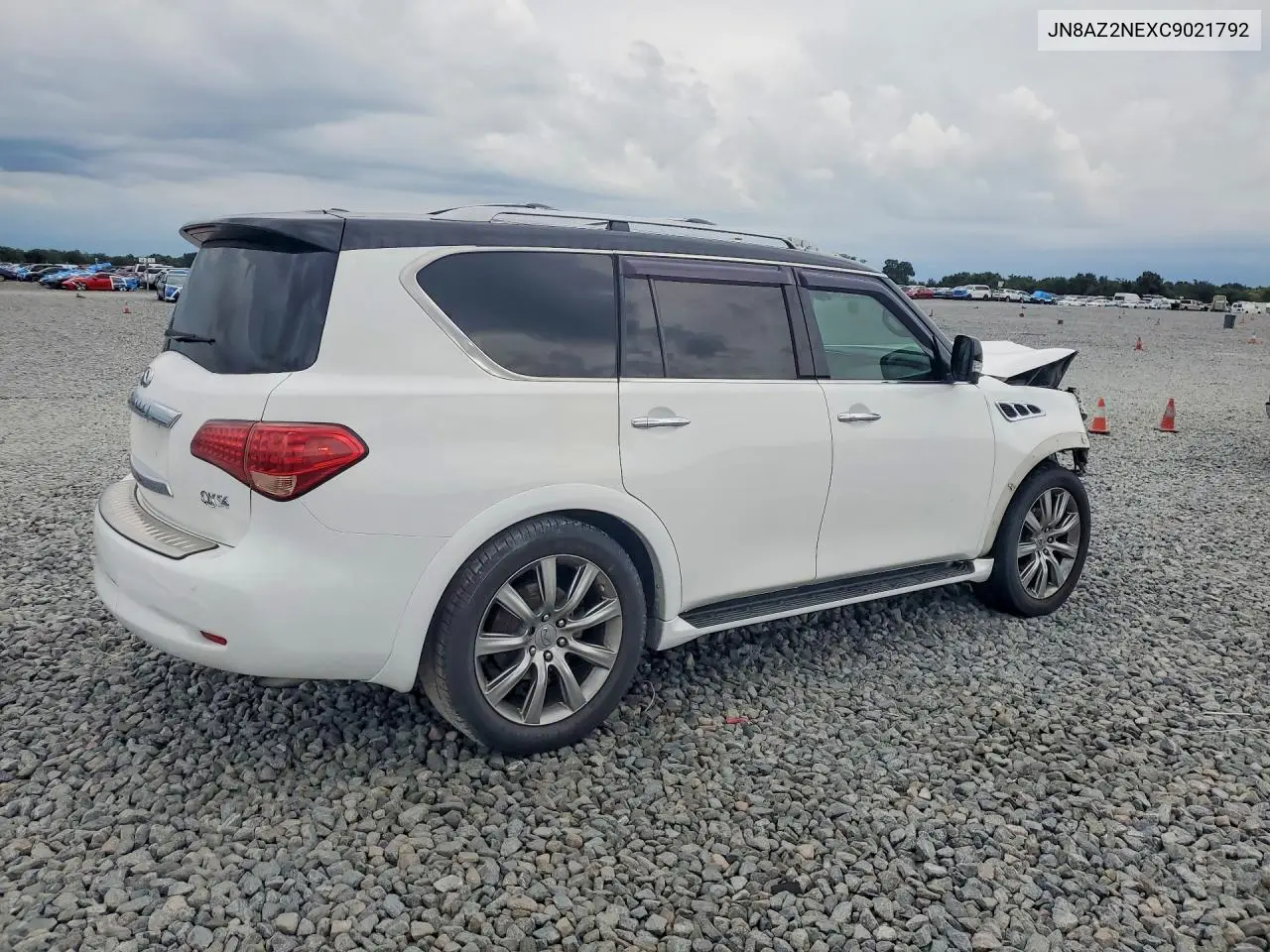 2012 Infiniti Qx56 Base VIN: JN8AZ2NEXC9021792 Lot: 61604046