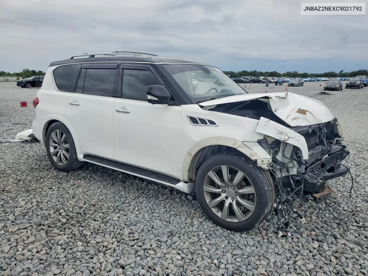 2012 Infiniti Qx56 Base VIN: JN8AZ2NEXC9021792 Lot: 61604046