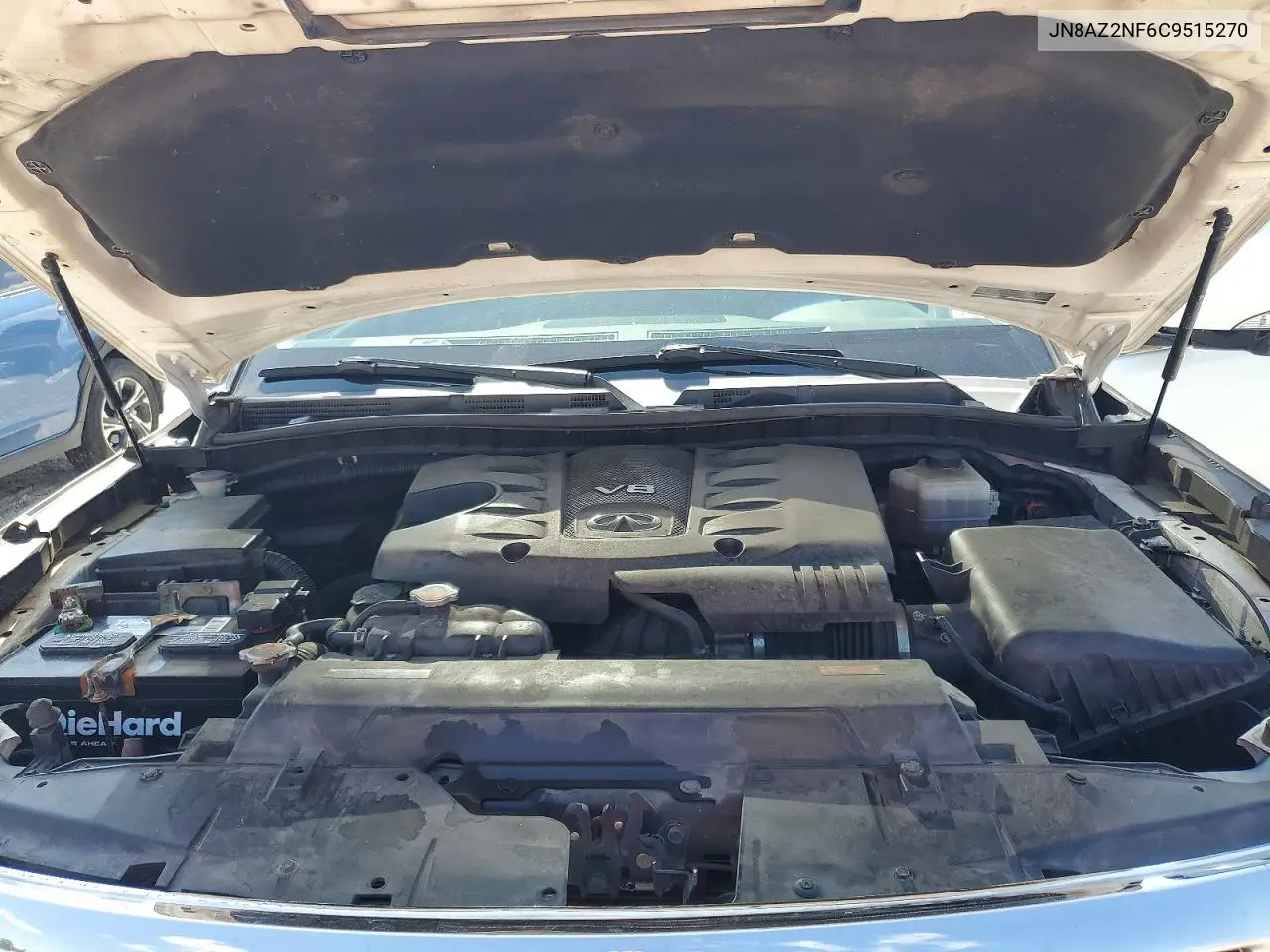 2012 Infiniti Qx56 Base VIN: JN8AZ2NF6C9515270 Lot: 61788566