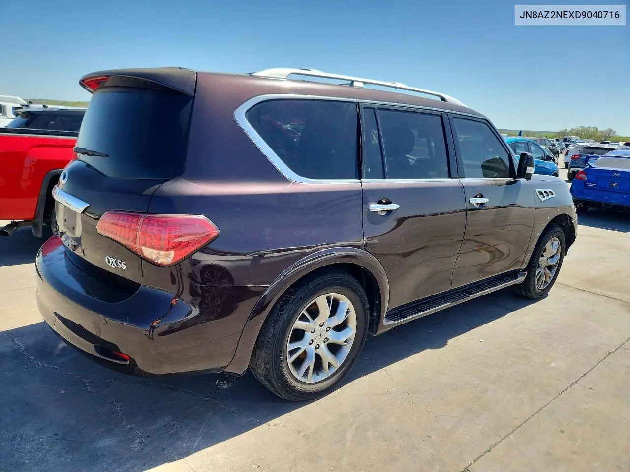 2013 Infiniti Qx56 Base VIN: JN8AZ2NEXD9040716 Lot: 46728556