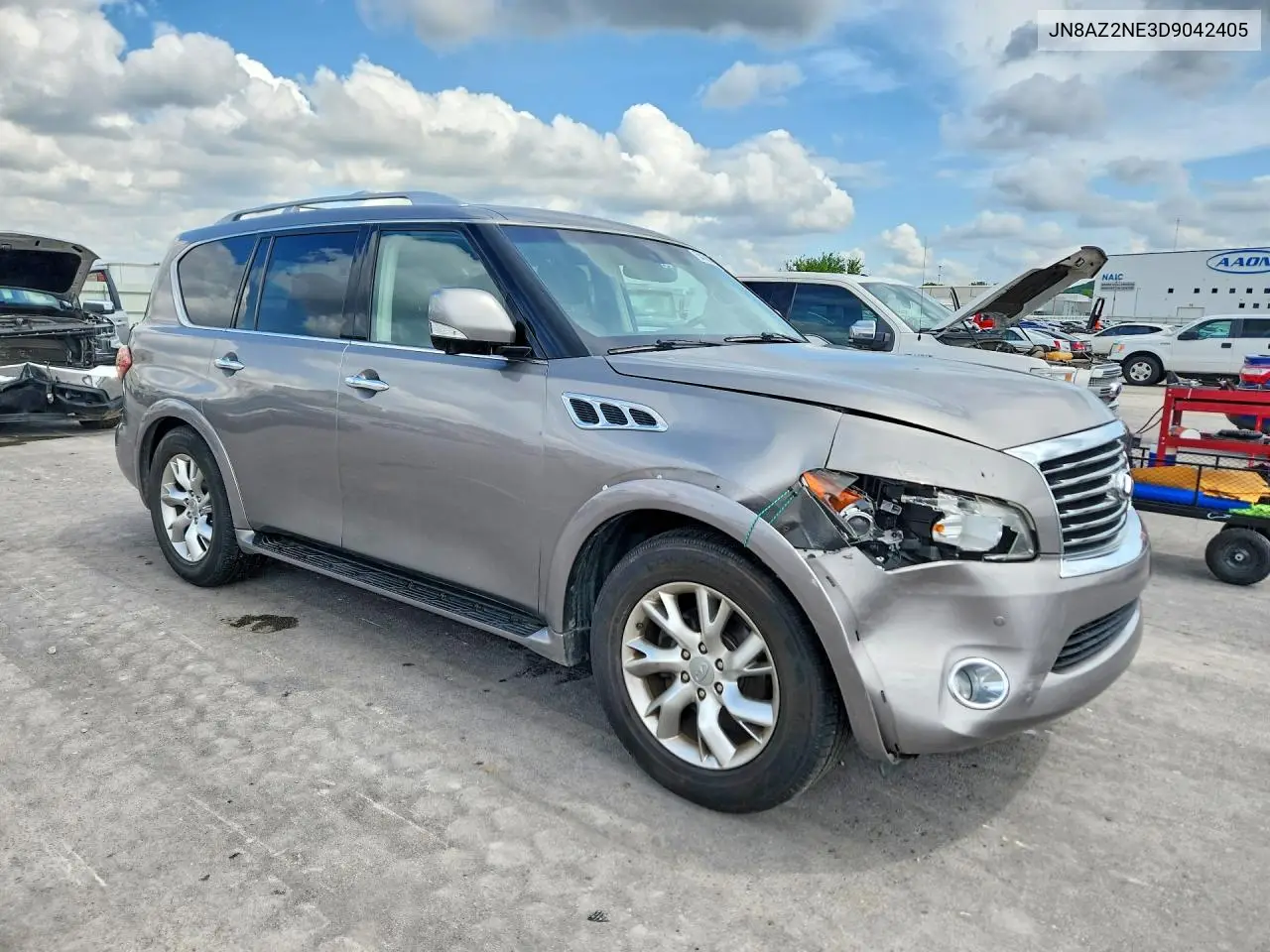 2013 Infiniti Qx56 Base VIN: JN8AZ2NE3D9042405 Lot: 54186556