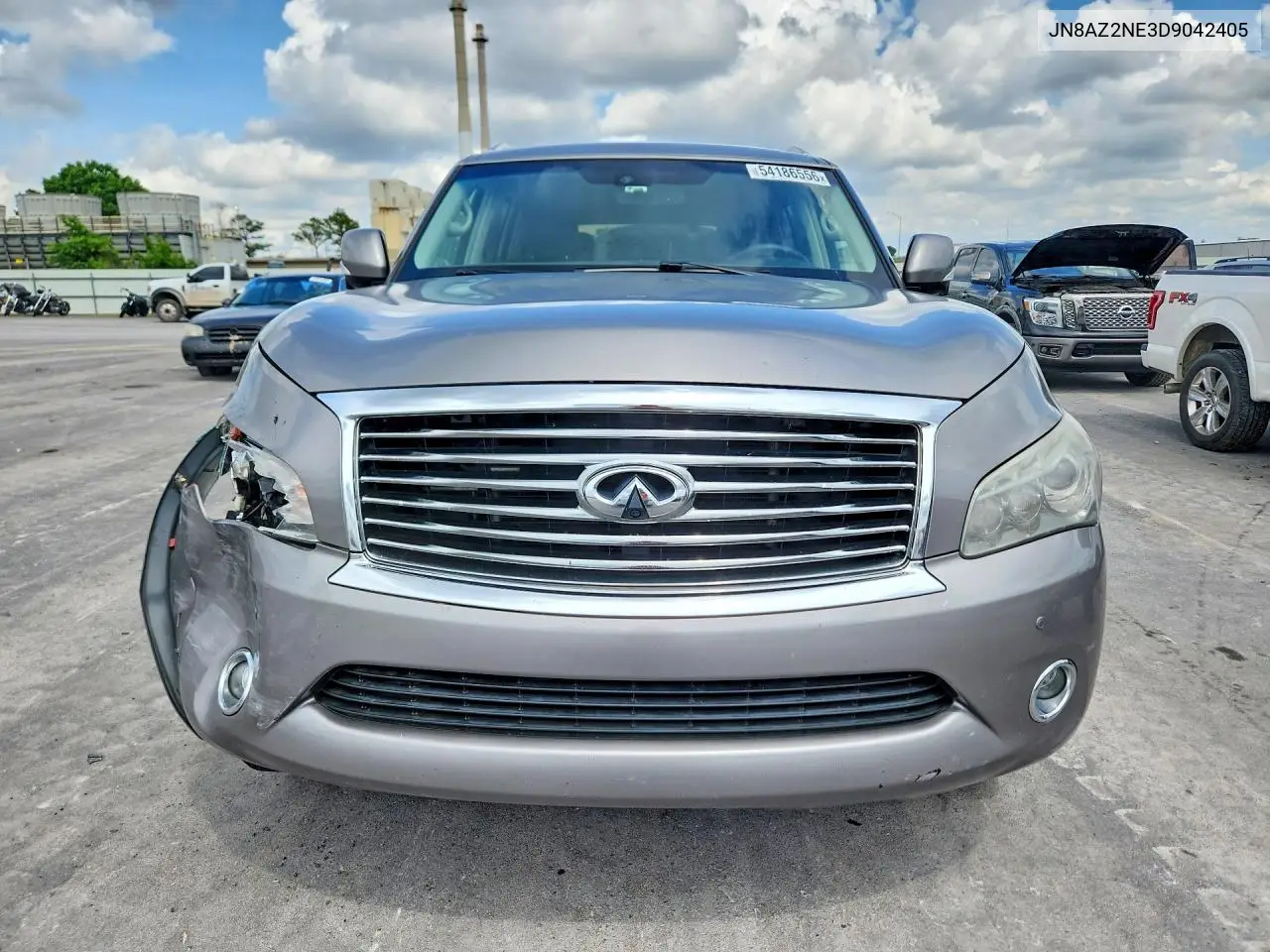2013 Infiniti Qx56 Base VIN: JN8AZ2NE3D9042405 Lot: 54186556
