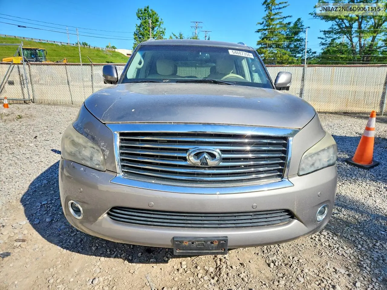 2013 Infiniti Qx56 Base VIN: JN8AZ2NE6D9061515 Lot: 54687356