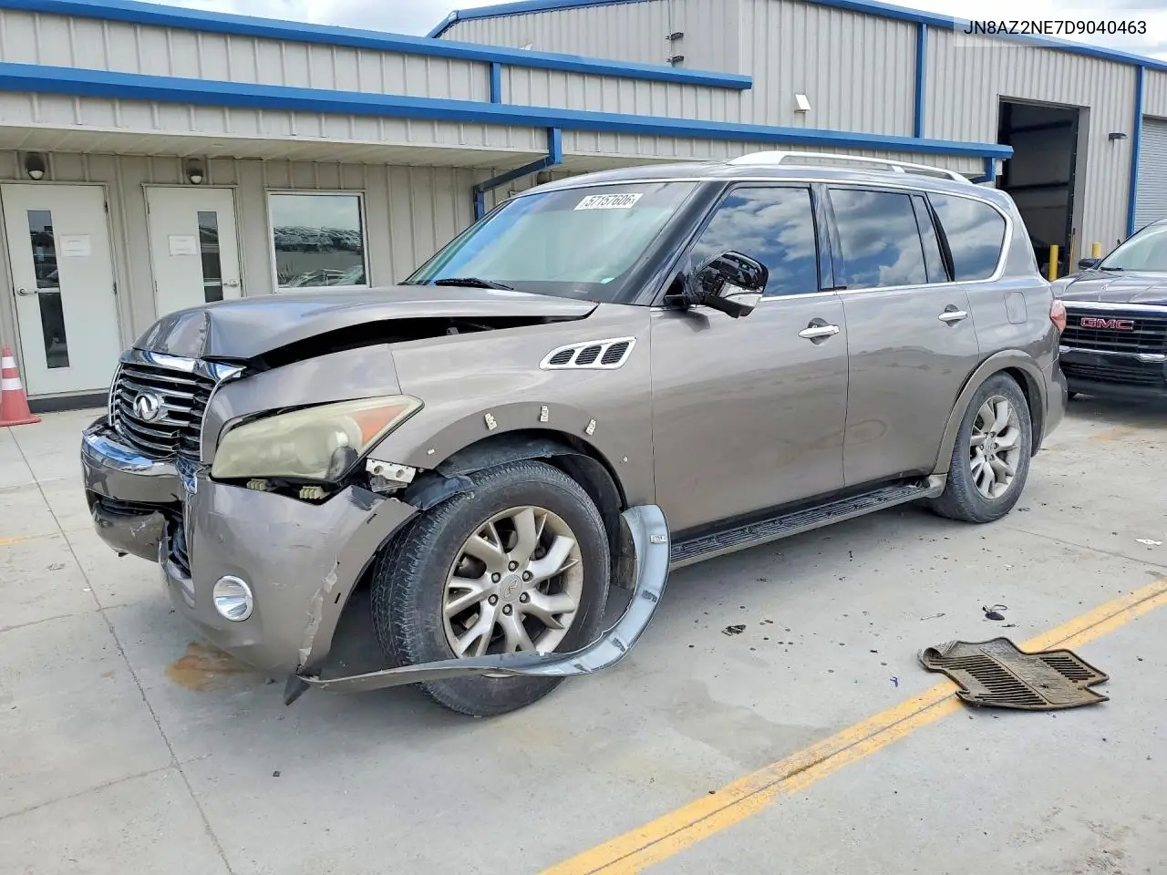 2013 Infiniti Qx56 Base VIN: JN8AZ2NE7D9040463 Lot: 57157606