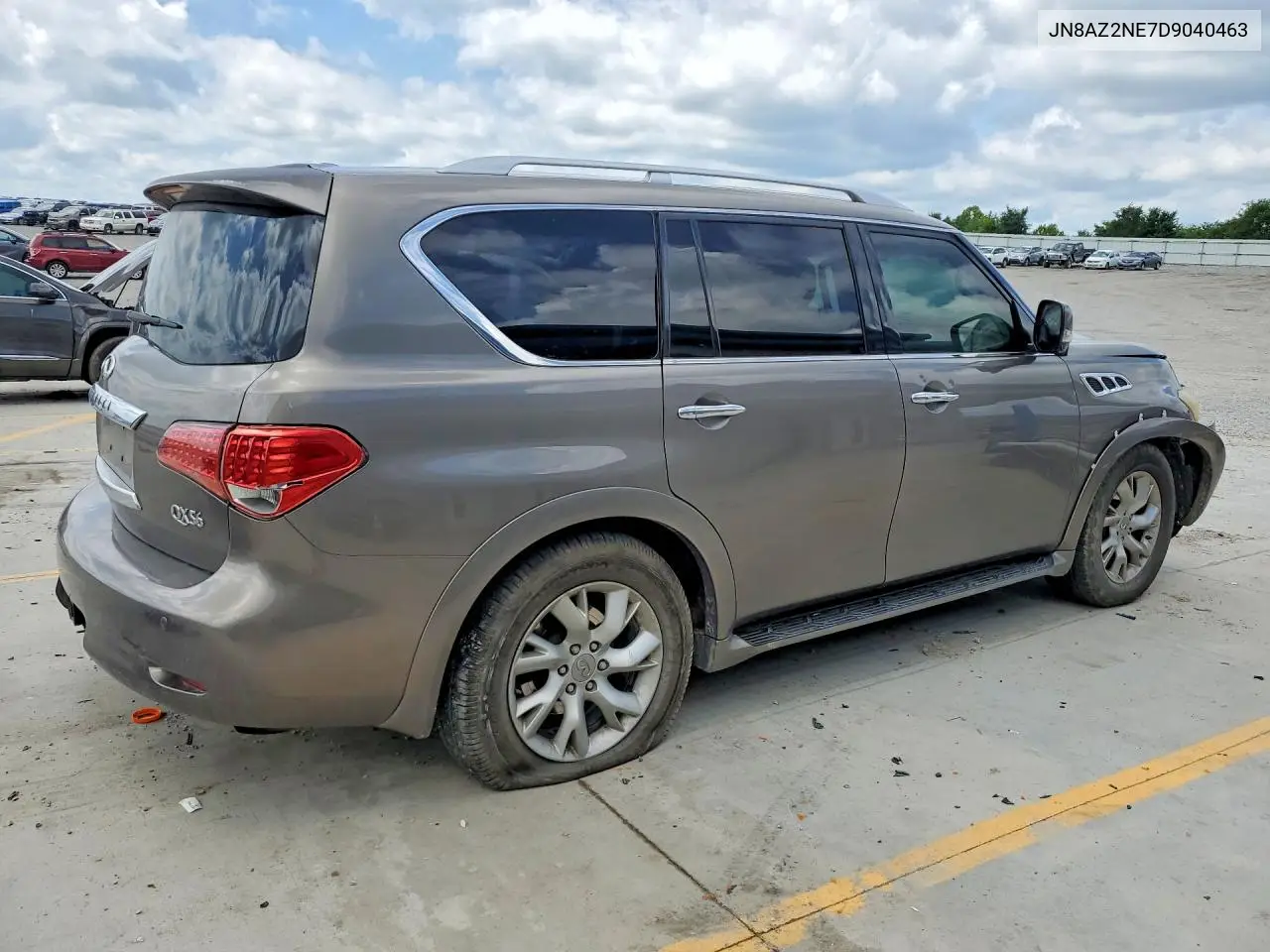 2013 Infiniti Qx56 Base VIN: JN8AZ2NE7D9040463 Lot: 57157606