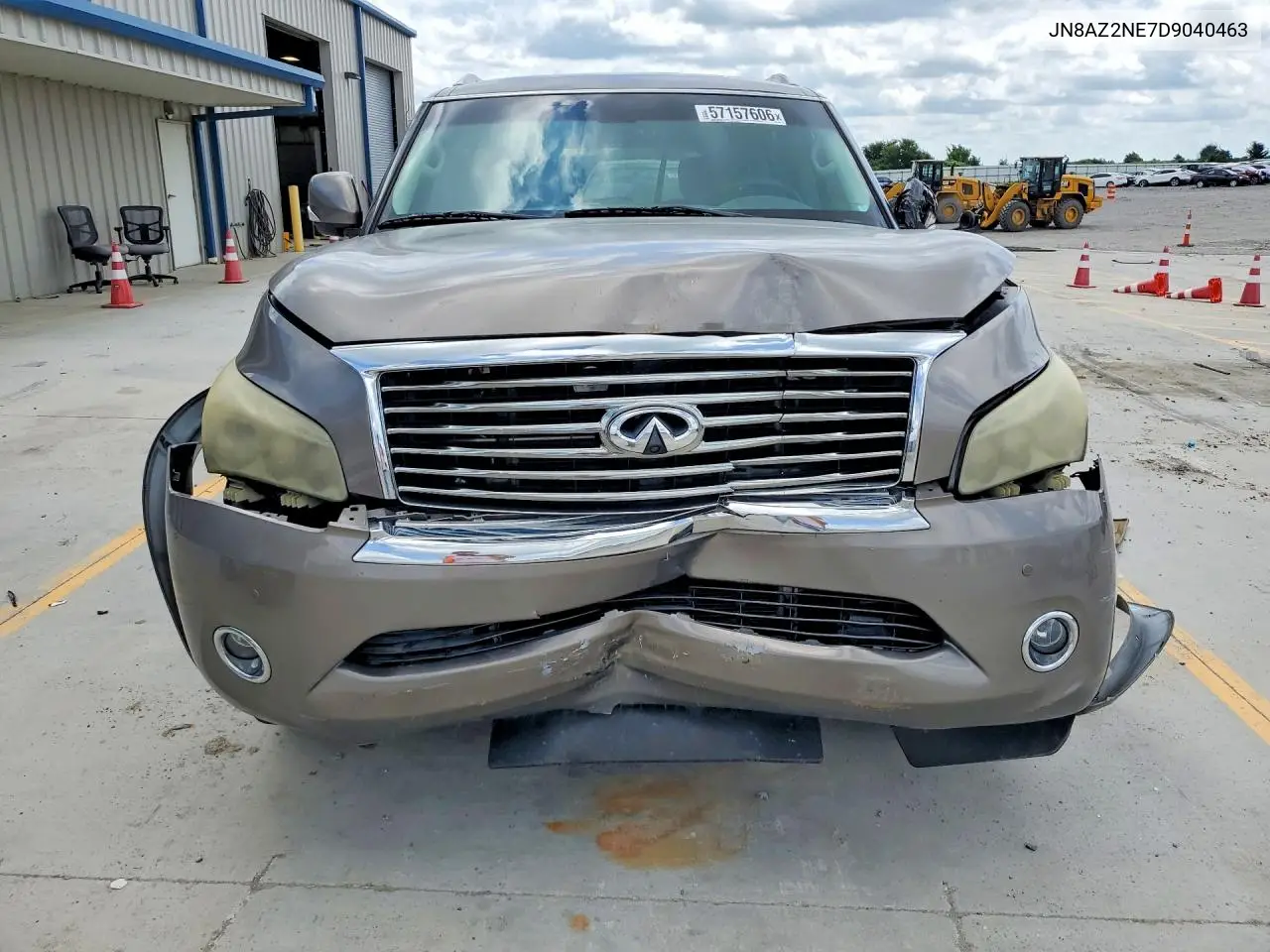 2013 Infiniti Qx56 Base VIN: JN8AZ2NE7D9040463 Lot: 57157606
