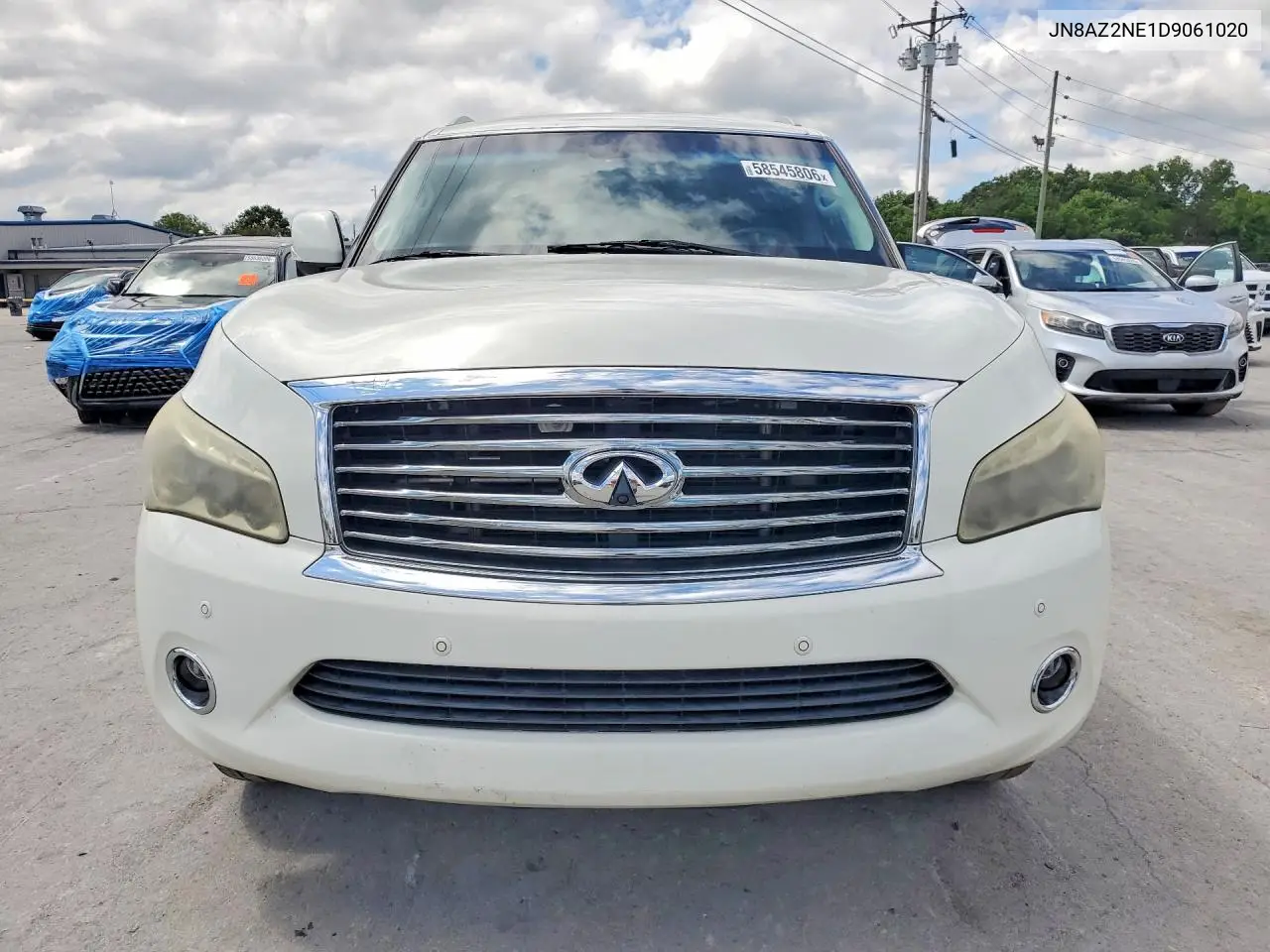 2013 Infiniti Qx56 Base VIN: JN8AZ2NE1D9061020 Lot: 58545806