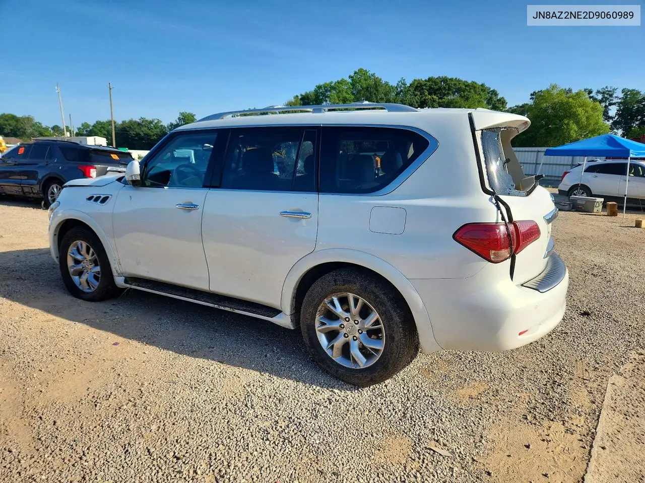 2013 Infiniti Qx56 Base VIN: JN8AZ2NE2D9060989 Lot: 58549366