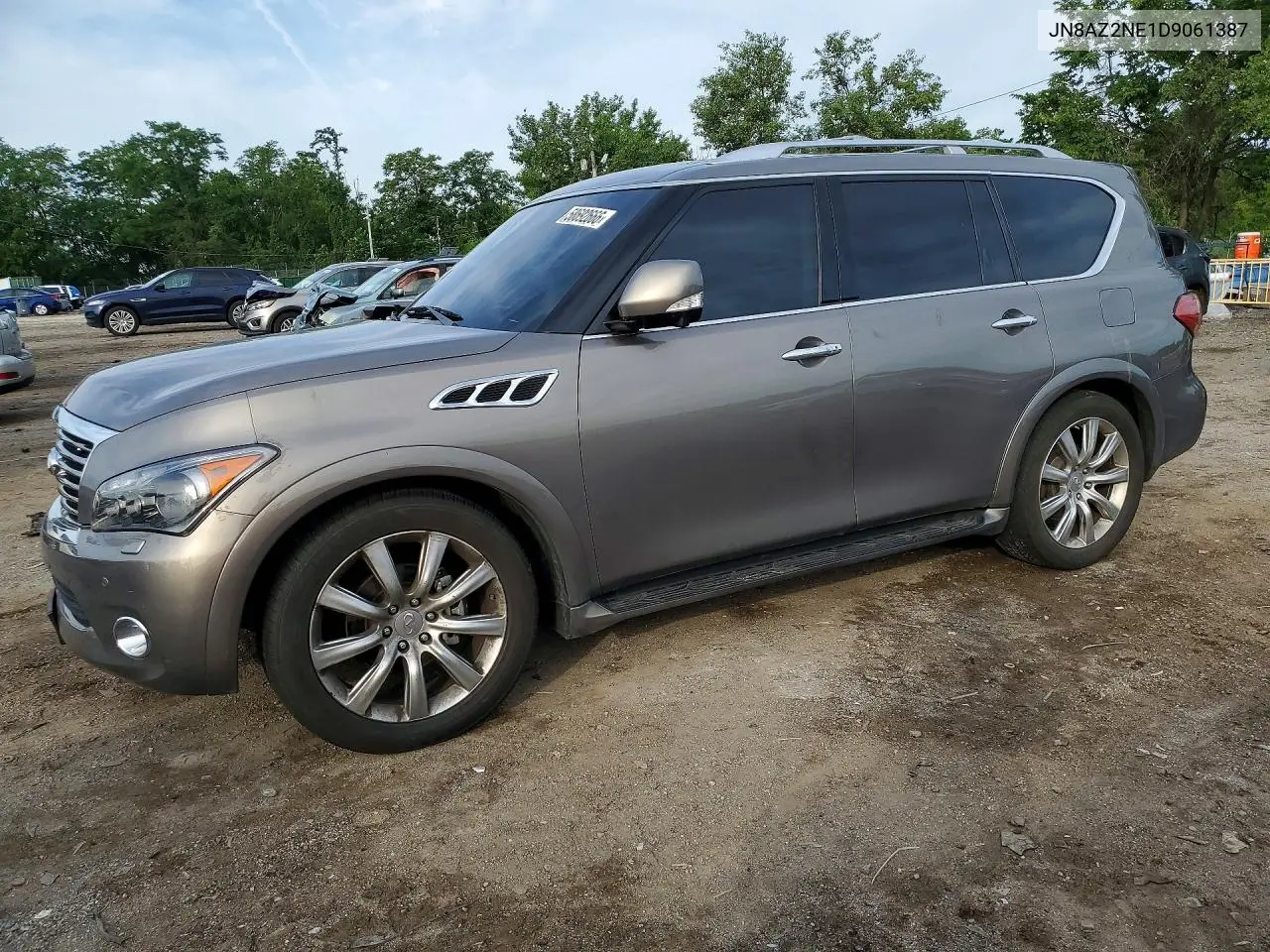 2013 Infiniti Qx56 Base VIN: JN8AZ2NE1D9061387 Lot: 58692666