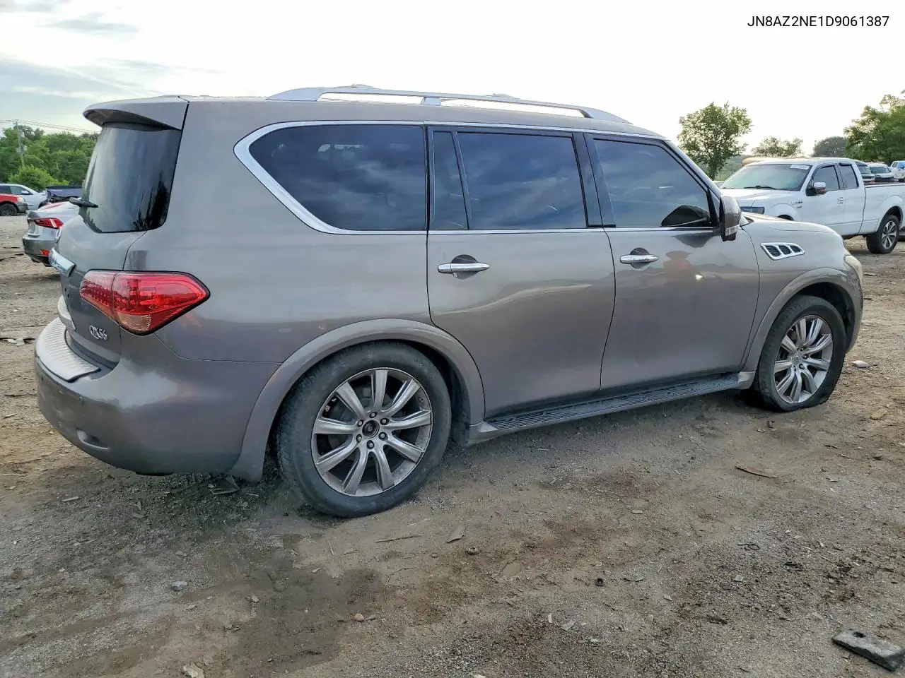 2013 Infiniti Qx56 Base VIN: JN8AZ2NE1D9061387 Lot: 58692666