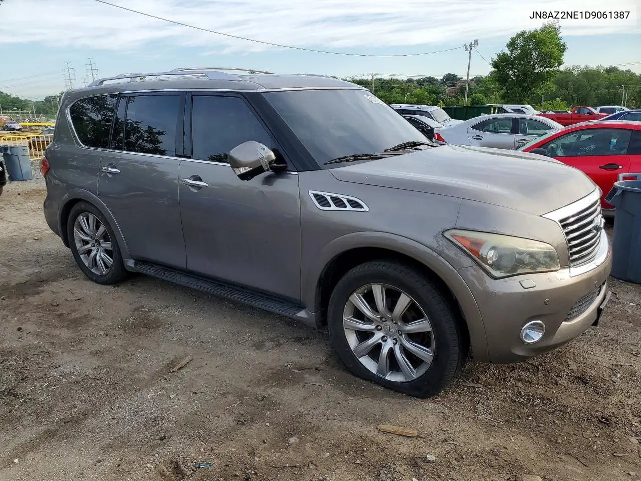 2013 Infiniti Qx56 Base VIN: JN8AZ2NE1D9061387 Lot: 58692666