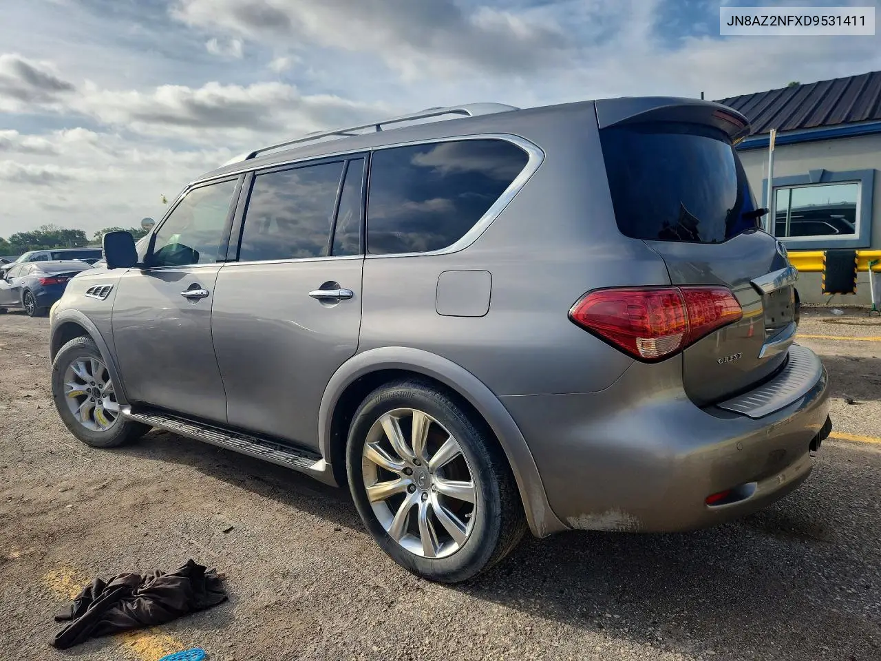 2013 Infiniti Qx56 VIN: JN8AZ2NFXD9531411 Lot: 58991076