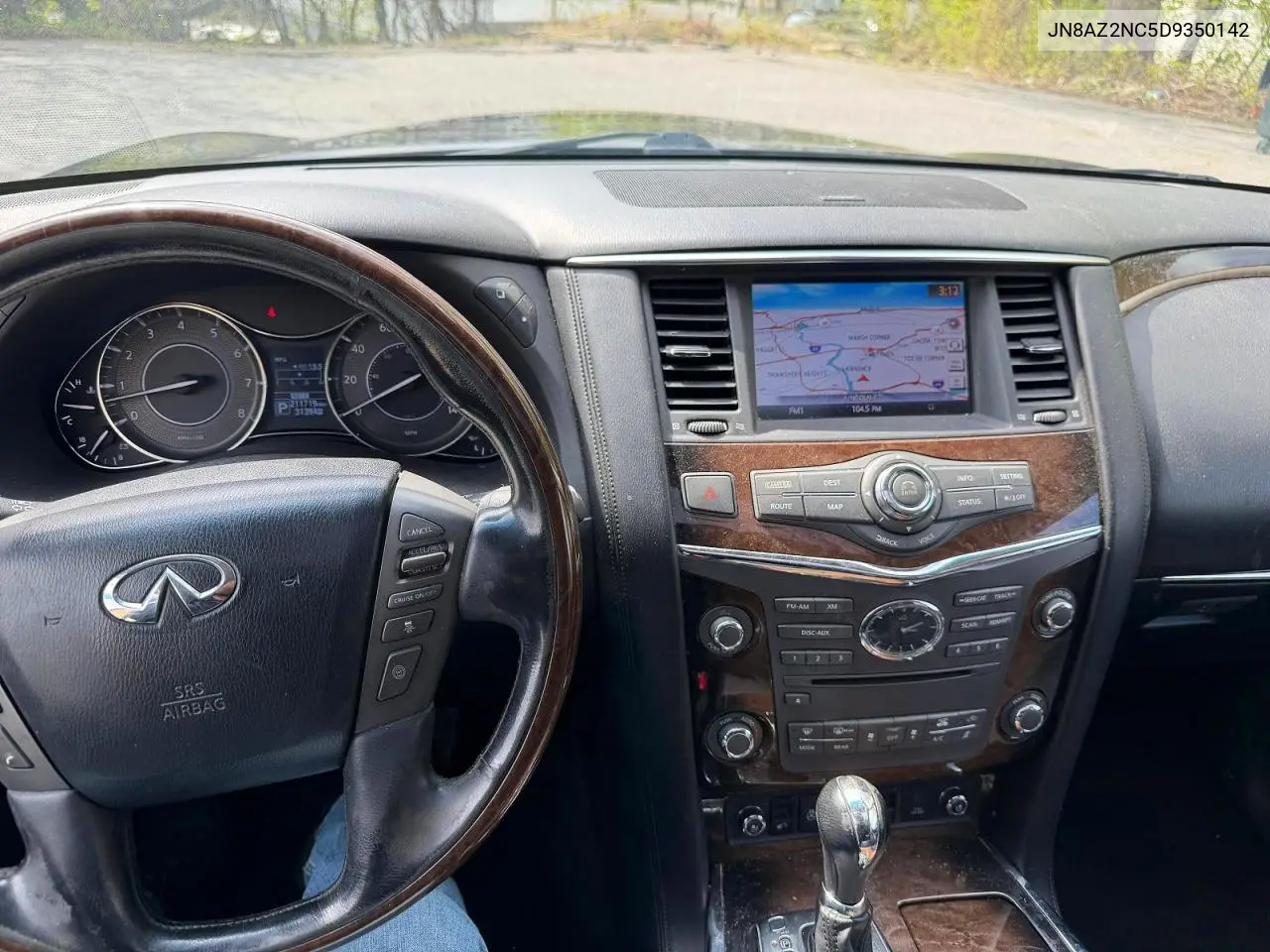 2013 Infiniti Qx56 Base VIN: JN8AZ2NC5D9350142 Lot: 59585916