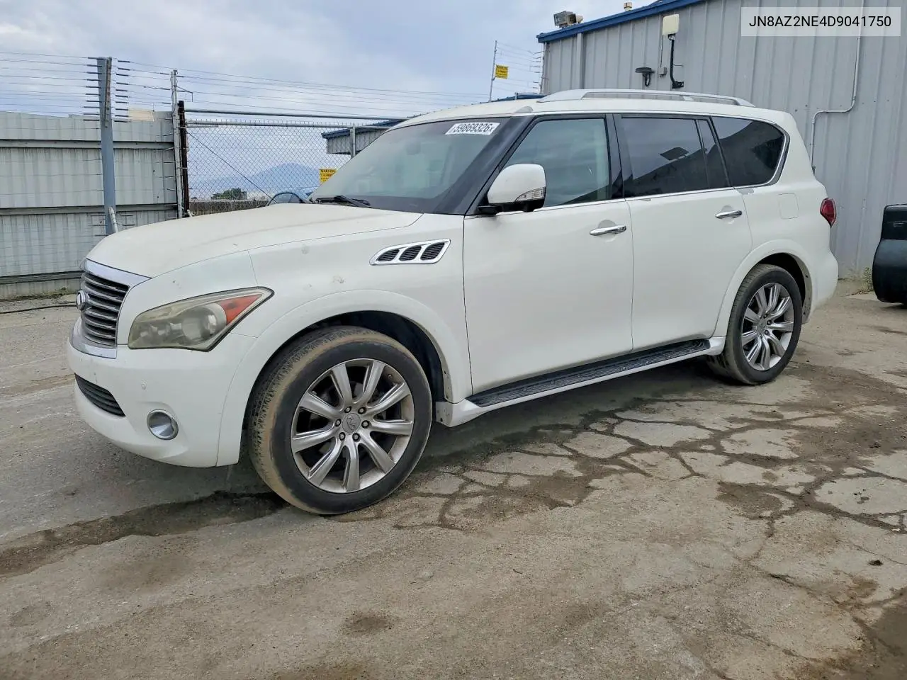 2013 Infiniti Qx56 Base VIN: JN8AZ2NE4D9041750 Lot: 59869326