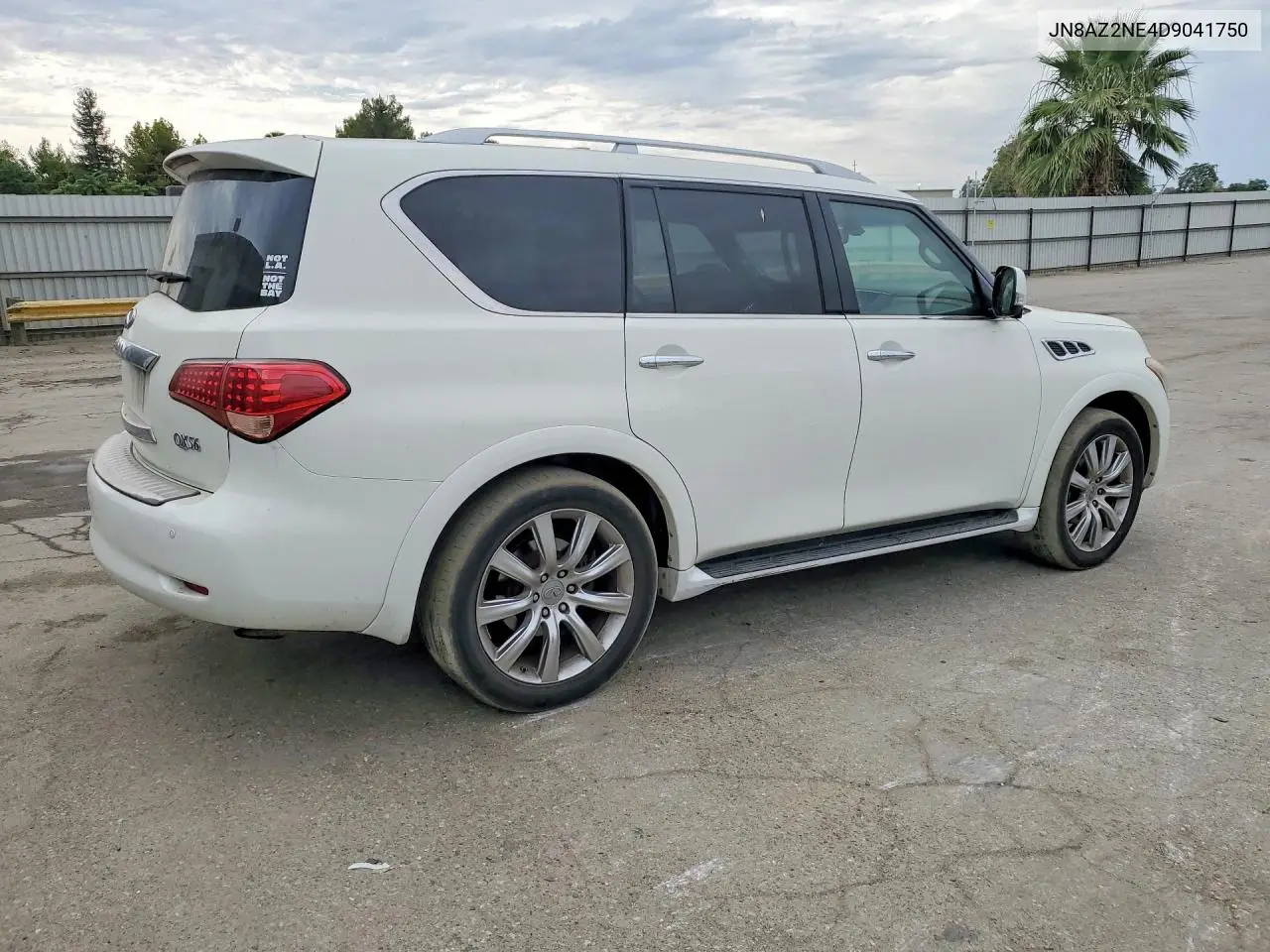 2013 Infiniti Qx56 Base VIN: JN8AZ2NE4D9041750 Lot: 59869326
