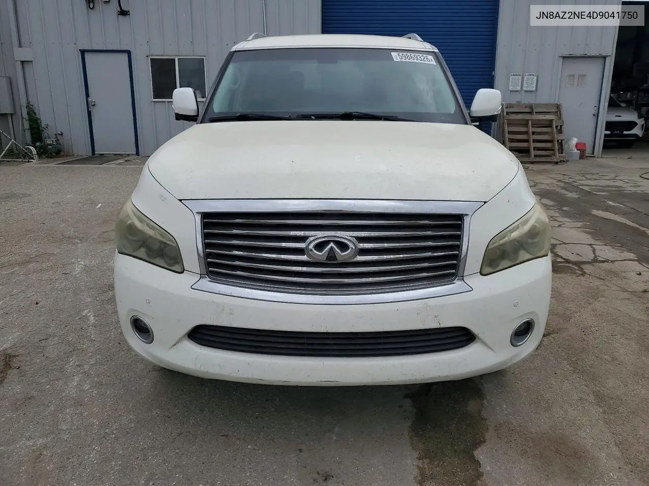 2013 Infiniti Qx56 Base VIN: JN8AZ2NE4D9041750 Lot: 59869326