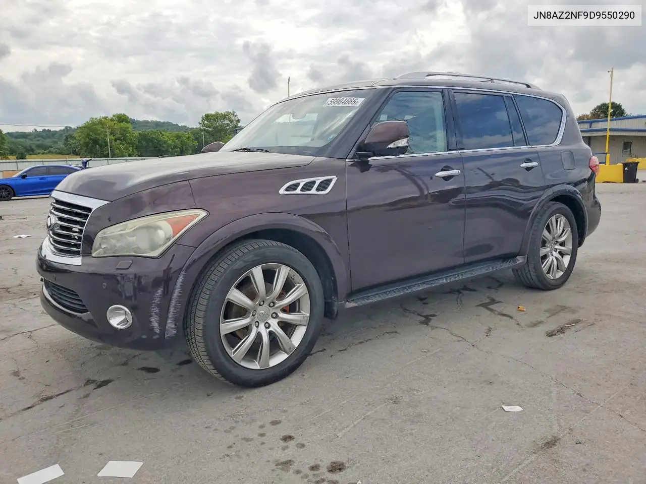 2013 Infiniti Qx56 VIN: JN8AZ2NF9D9550290 Lot: 59984666