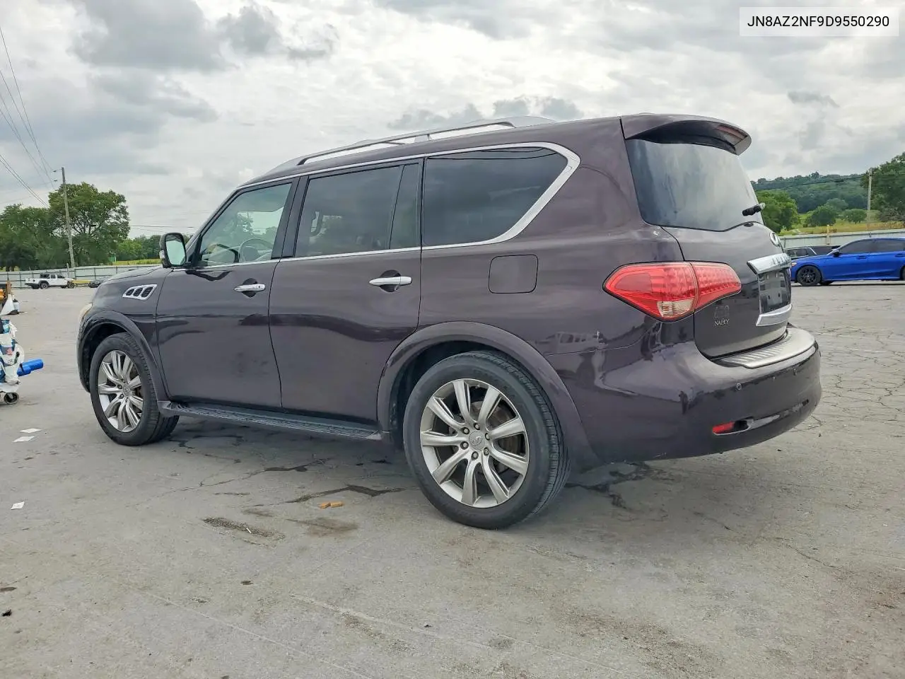 2013 Infiniti Qx56 VIN: JN8AZ2NF9D9550290 Lot: 59984666